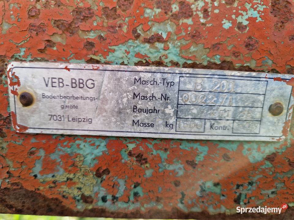 Pług zagonowy na zabezpieczeniu Płońsk