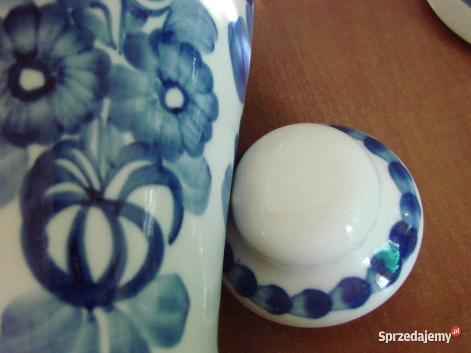 Włocławek fajansowy wazon