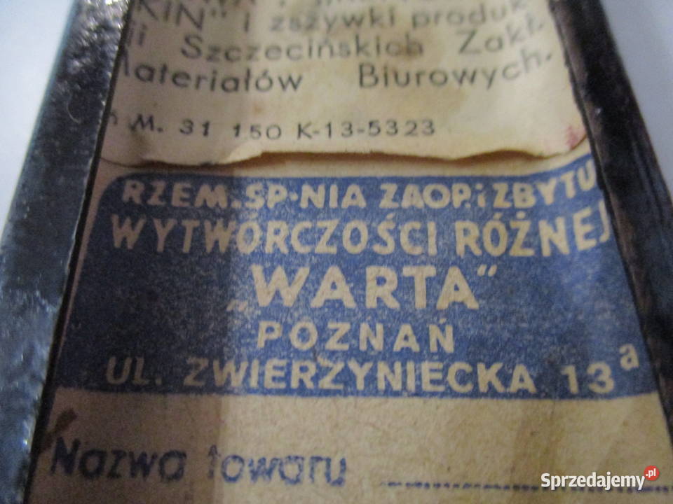 Zszywacz LECH Spnia Warta Poznań PRL Nieporęt