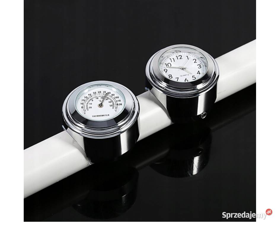 Zegarek i termometr do motocykla na kierownice śląskie Sosnowiec sprzedam