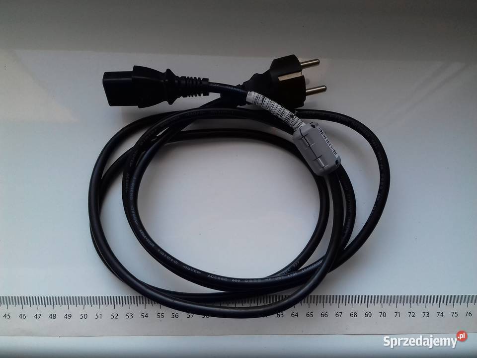 Kabel zasilania 230V 19m 16A PC ATX z ferrytem Pozostałe kujawsko-pomorskie Bydgoszcz