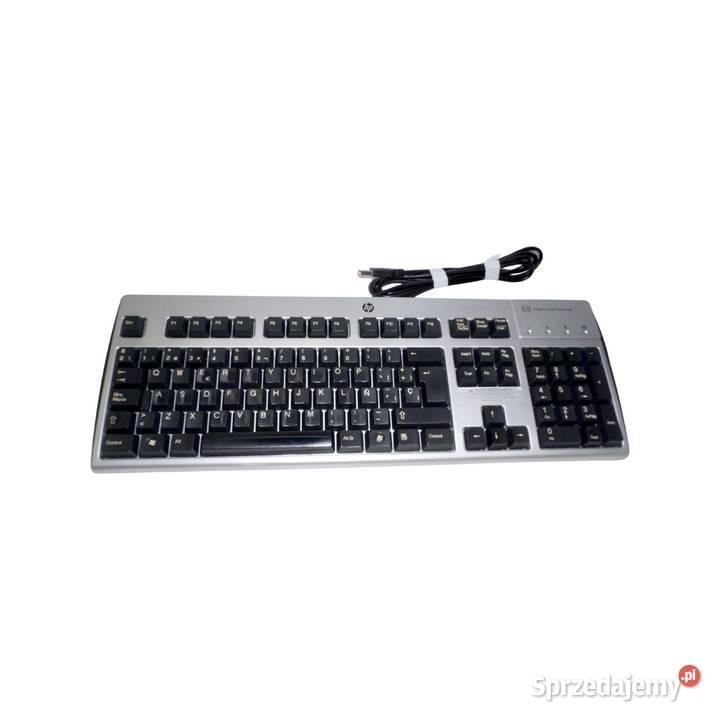 Klawiatura USB HPKUS0133 z wbudowanym Terminalem czarno-srebrny Warszawa