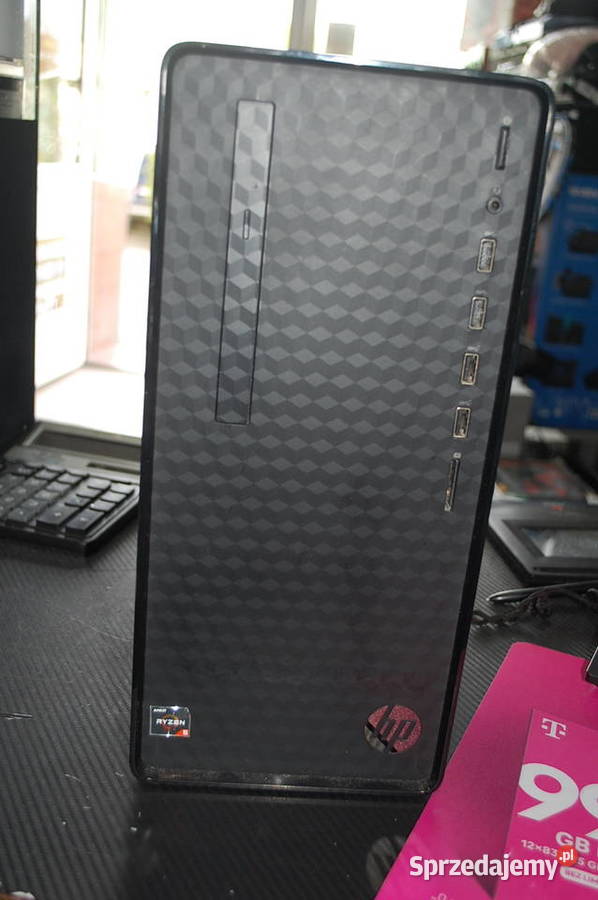 Komputer stacjonarny HP M01F0009nw Ryzen 5 Dąbrowa Górnicza sprzedam