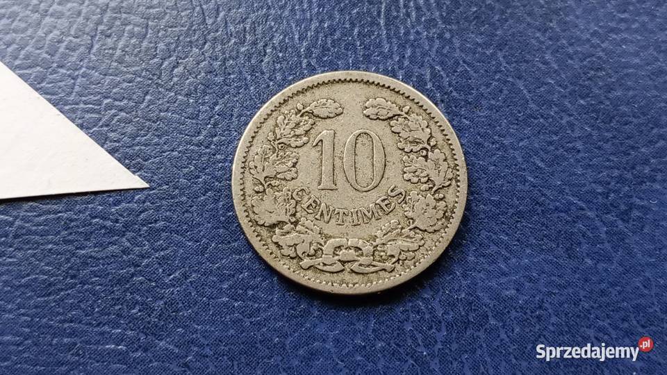 Stare monety 10 centimes 1901 Luksemburg 1 Kolekcje Lesko