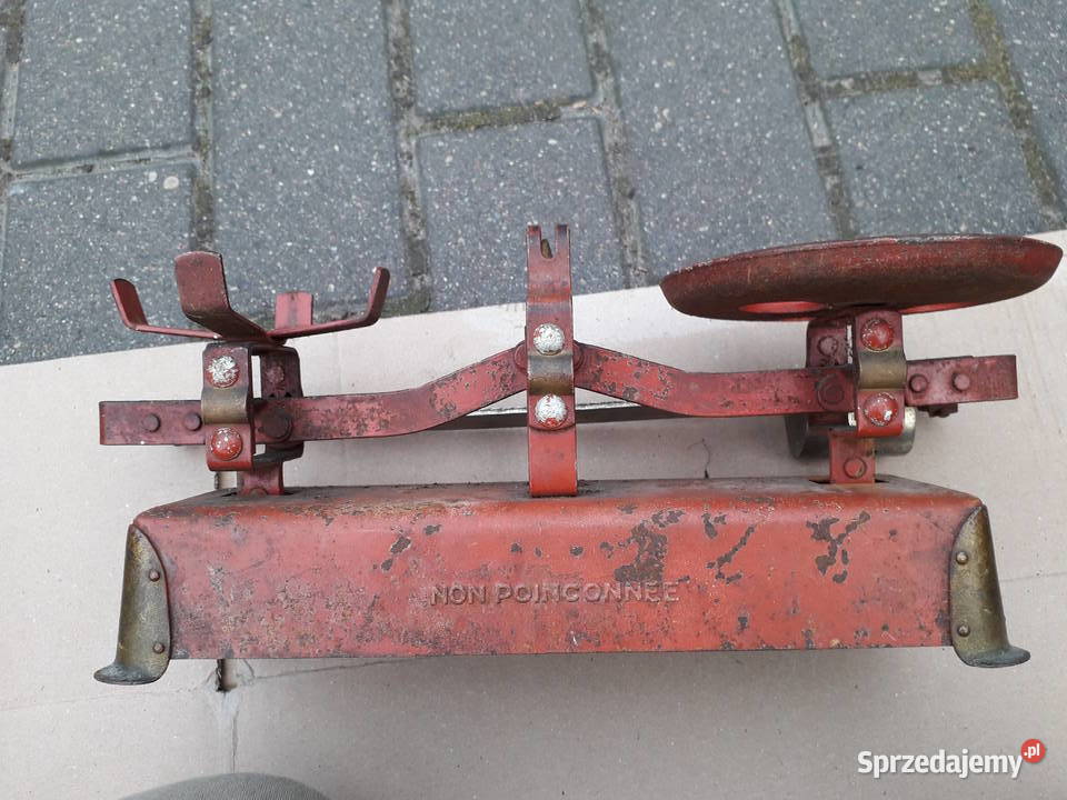 Zabytkowa waga francuska Warszawa sprzedam