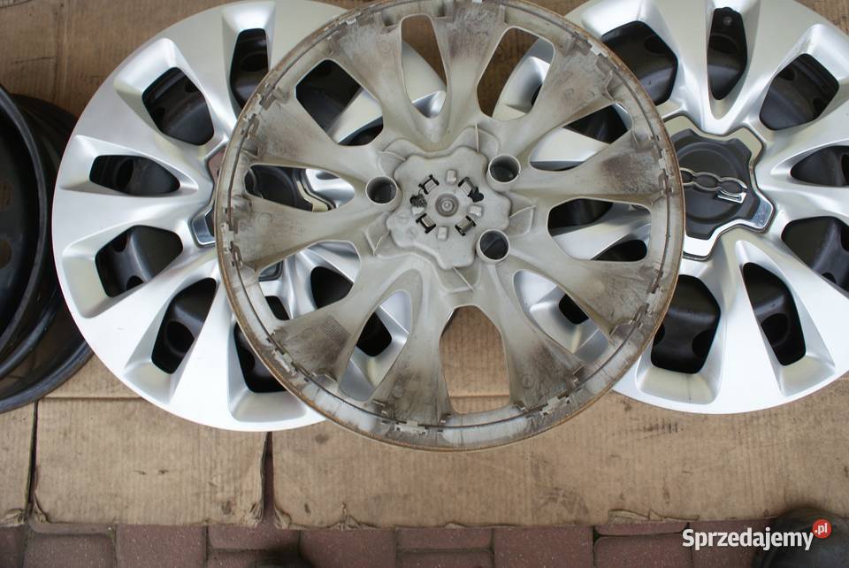 Felgi 65Jx16 5x110x651 ET40 Fiat 500X Kołpaki Nozdrzec