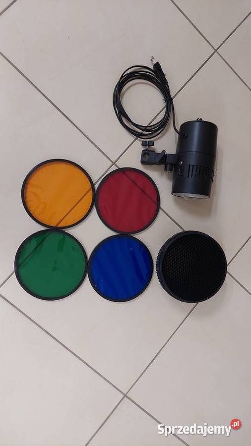 Filtry kolorowe z lampą błyskową CY100MR Tychy