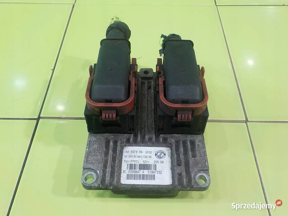 FIAT 500 12 B 09r 3D sterownik komputer silnika osobowe Suków