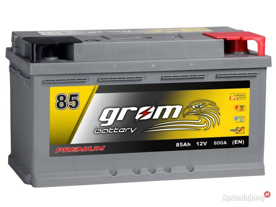 Akumulator GROM Premium 85Ah 800A Specpart Koszalin