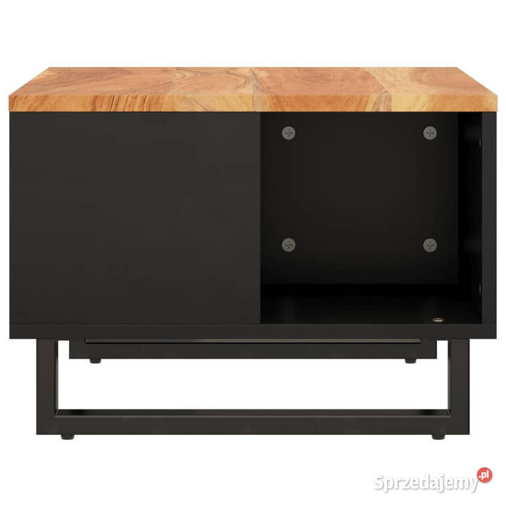 Stolik kawowy 60x50x35 lite drewno akacjowe mazowieckie Warszawa