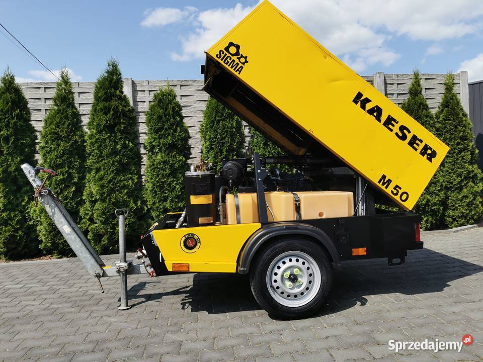 2015r 5000Lmin kompresor śrubowy KAESER M50 Borzęcice sprzedam