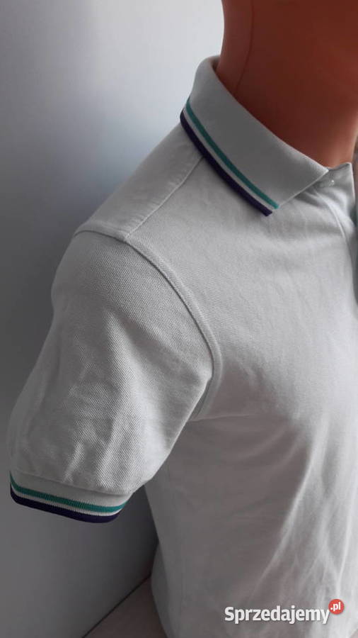 Koszulka polo Fred Perry miętowa Odzież codzienna Głuchołazy