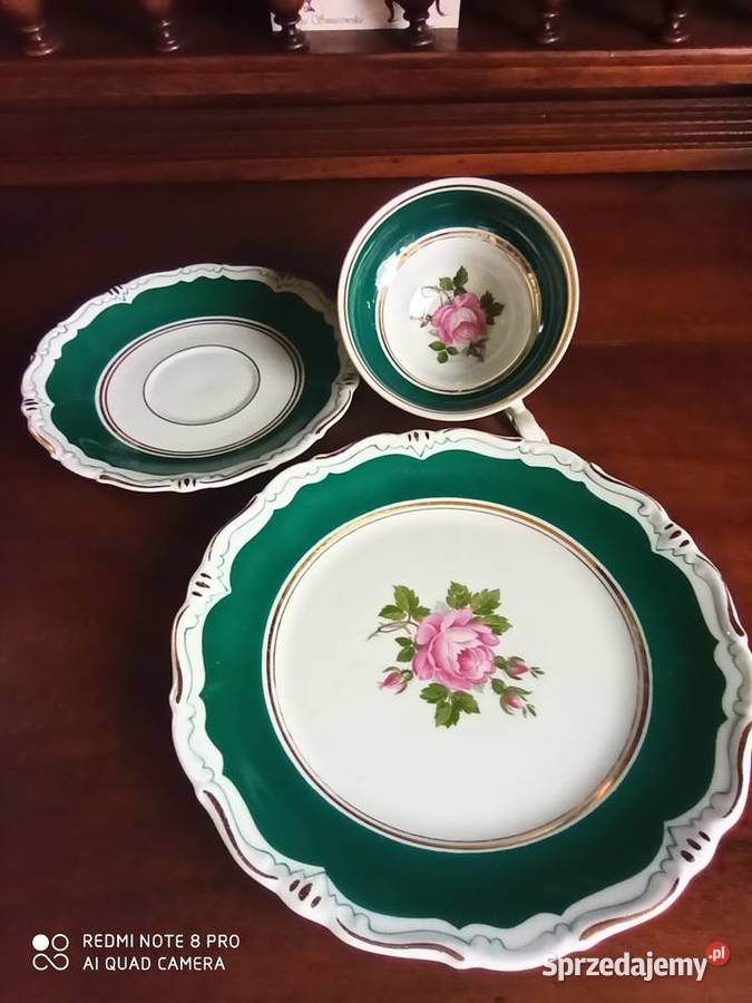 Filiżanka z talerzykiem deserowym Eisenberg Syg Gdańsk