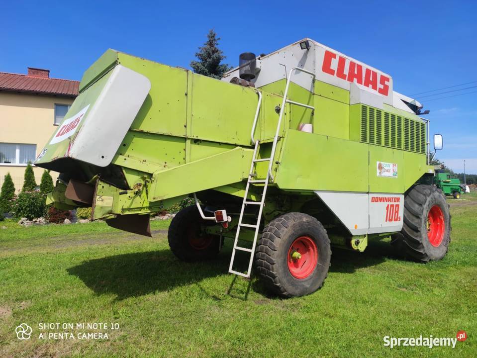 Claas Dominator 108 s wielkopolskie Łobżenica