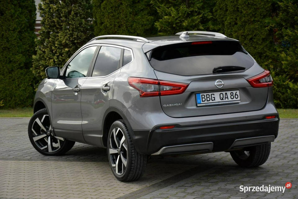 Nissan Qashqai Tekna Full Ledy Skóry Nappa Radar czujnik parkowania Ostrów Mazowiecka