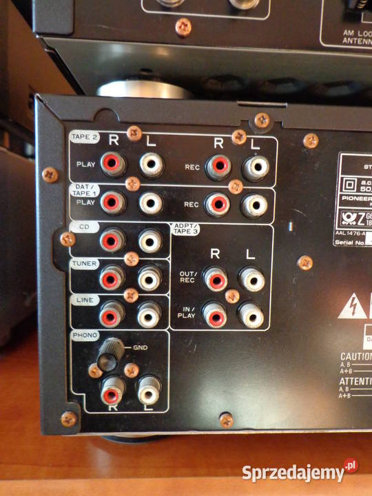 PIONEER wzmacniacz A656 tuner F676 Kraków sprzedam