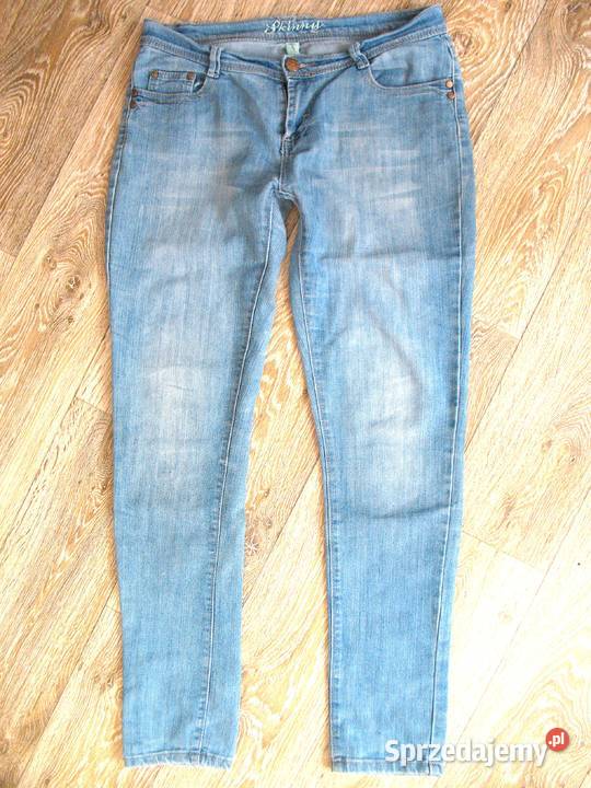 Spodnie jeans damskie 42 XL biodra 106 DenimCo Siedlce sprzedam