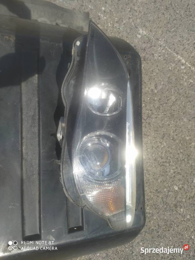 Lampy BMW e60 bixenon skretny uszkodzone Ostrów Wielkopolski