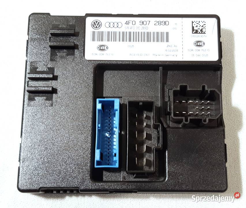 MODUŁ STEROWNIK KOMFORTU AUDI A6 C6 4F0907289D Mielęcin