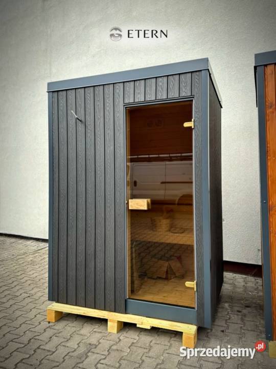Sauna ogrodowa 2osobowa piec elektryczny Sauny