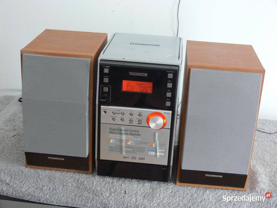Wieża Thomson z kol mp3 USB rec sprawna WYSYŁK