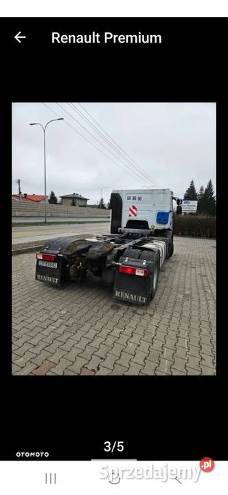 Renault premium Ciągniki siodłowe lubelskie Chełm sprzedam