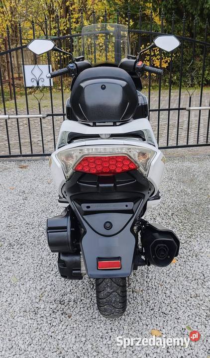 Skuter Daelim S300 2016r 11 Wtrysk LED Biała Rok produkcji 2016 łódzkie