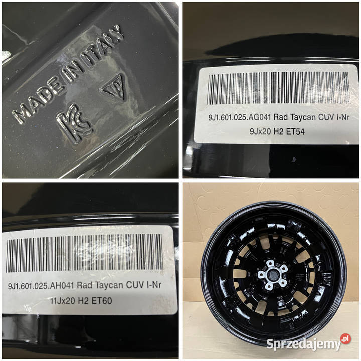 Felgi Porsche Taycan Cross Turismo 9J1601025AG wielkopolskie