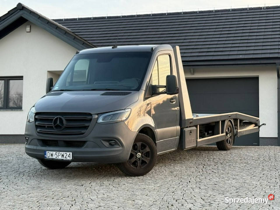 Mercedes SPRINTER AUTOLAWETA 30 V6 SALON POLSKA Samochody ciężarowe