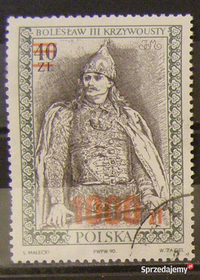 Znaczki pocztowe Polska królowie polscyzestaw Łódź