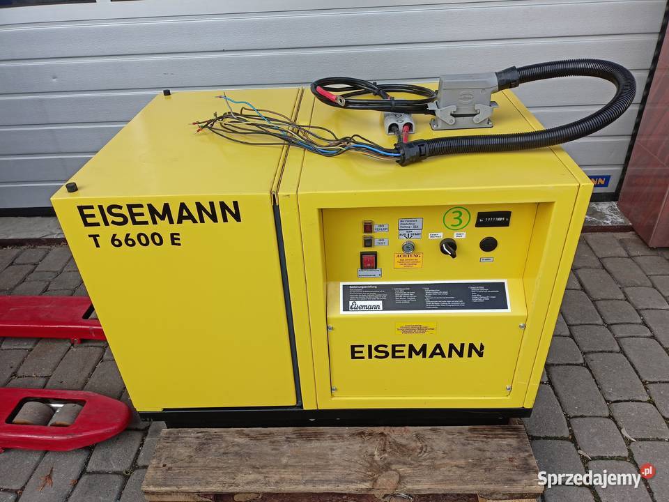 Agregat prądotwórczy EISEMANN T6600E Honda Gaz podlaskie Kolno sprzedam
