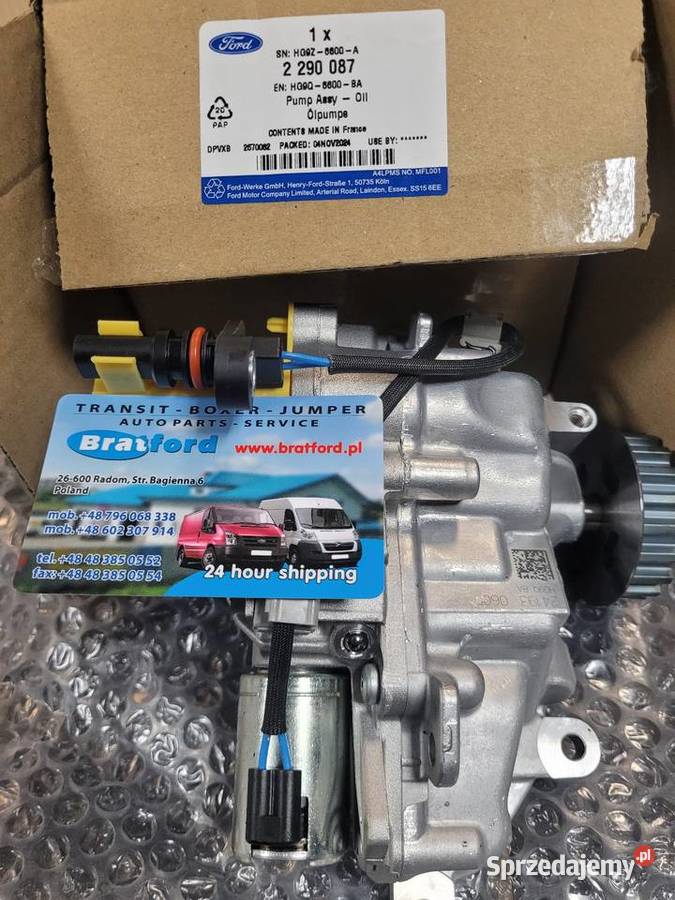 Pompa Oleju Ford Kuga Transit HG9Q6600BA 2290087 dostawcze Radom