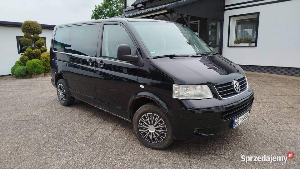 Vw Multivan 25 TDI 174 Doinwestowany jeden przyciemniane szyby pomorskie Bytów sprzedam