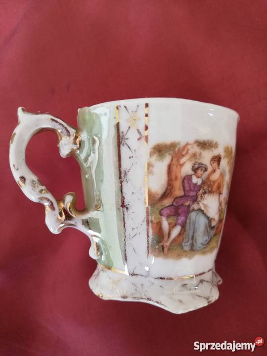 Stara porcelana filiżanka sygnowana małopolskie Ropa sprzedam