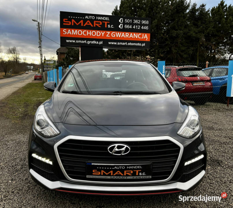 Hyundai i30 SPORT 16Turbo Navi Kamera 186 II kurtyny powietrzne Rydułtowy sprzedam