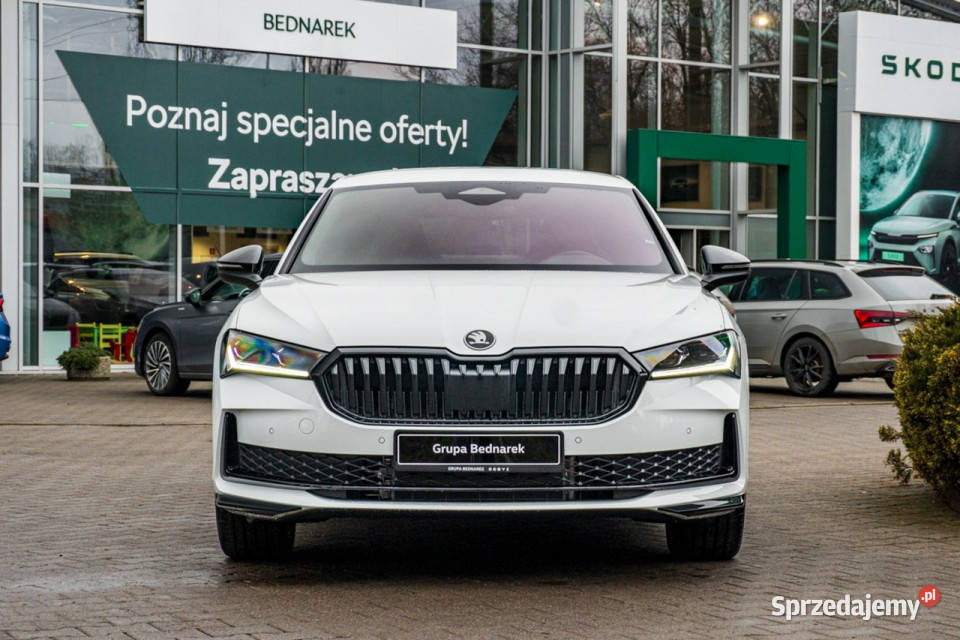 koda Superb Sportline 20 TSI 204 DSG IV 2023 kurtyny powietrzne Superb Łódź