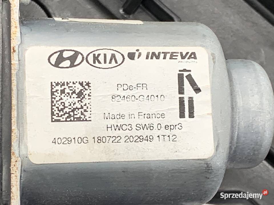 PODNOŚNIK SZYBY PRAWY PRZÓD HYUNDAI i30 sprzedam