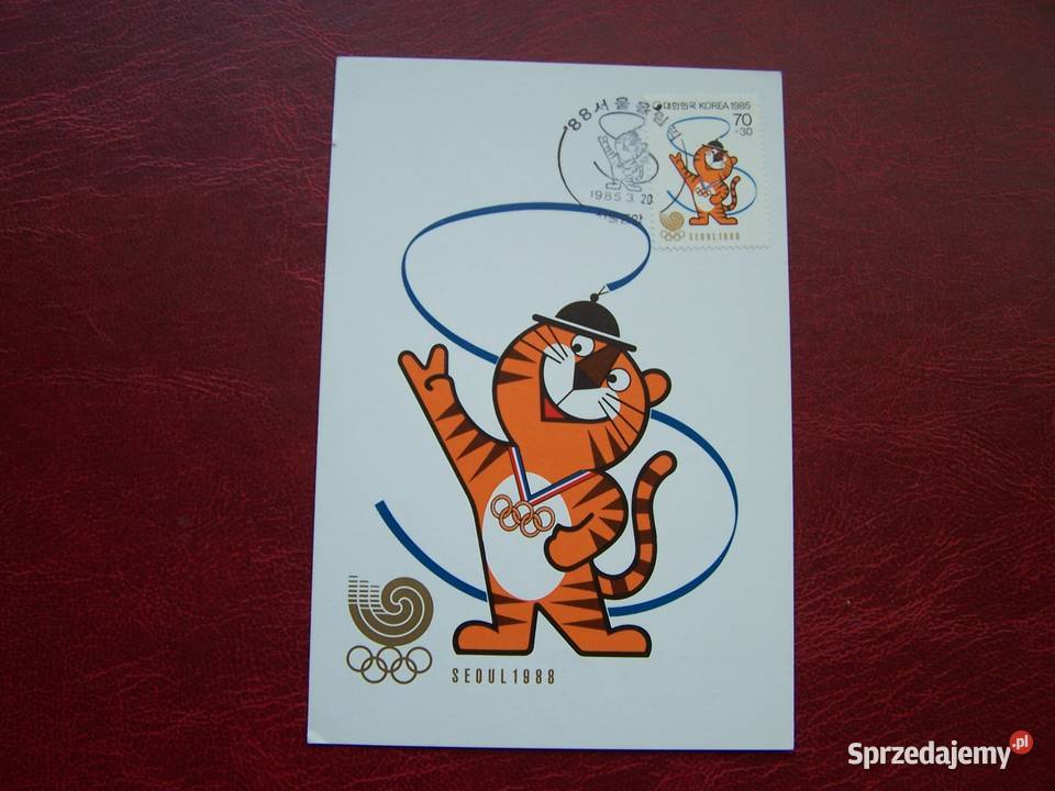 Korea Kartka Pocztowa Olimpiada Seul 88 Tychy sprzedam