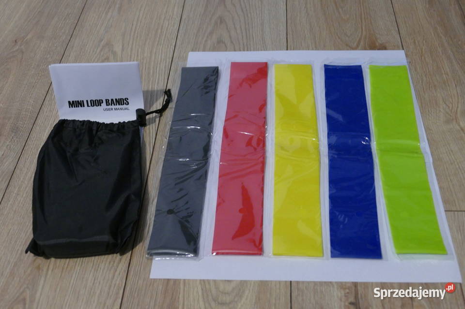 Zestaw gum oporowych pilates joga sprzedam