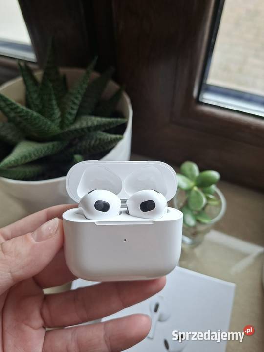 Słuchawki bezprzewodowe airpods 3 generacii Pozostałe Opoczno