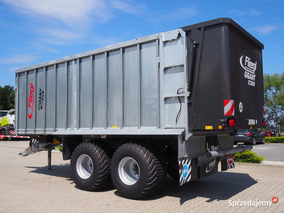 Fliegl ASW 271 Przyczepa rolnicza tandem system Stęszew
