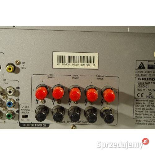 Grundig Cinio AVR 5200 DD amplituner 51 Dolby