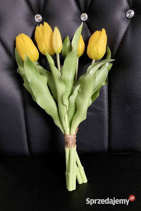 Tulipany silikonowe Sztuczne kwiaty i owoce Sztuczne kwiaty i owoce