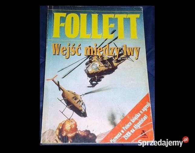 Wejść między lwy Ken Follett miękka Chełm sprzedam