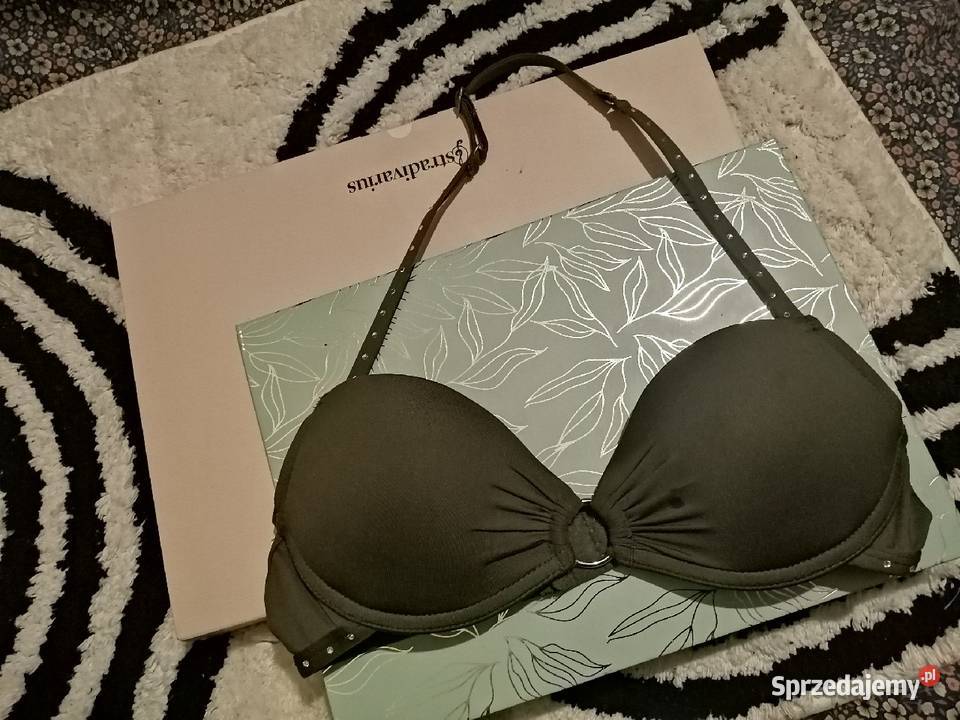 biustonosz pushup stanik Delikatny Push up 70B