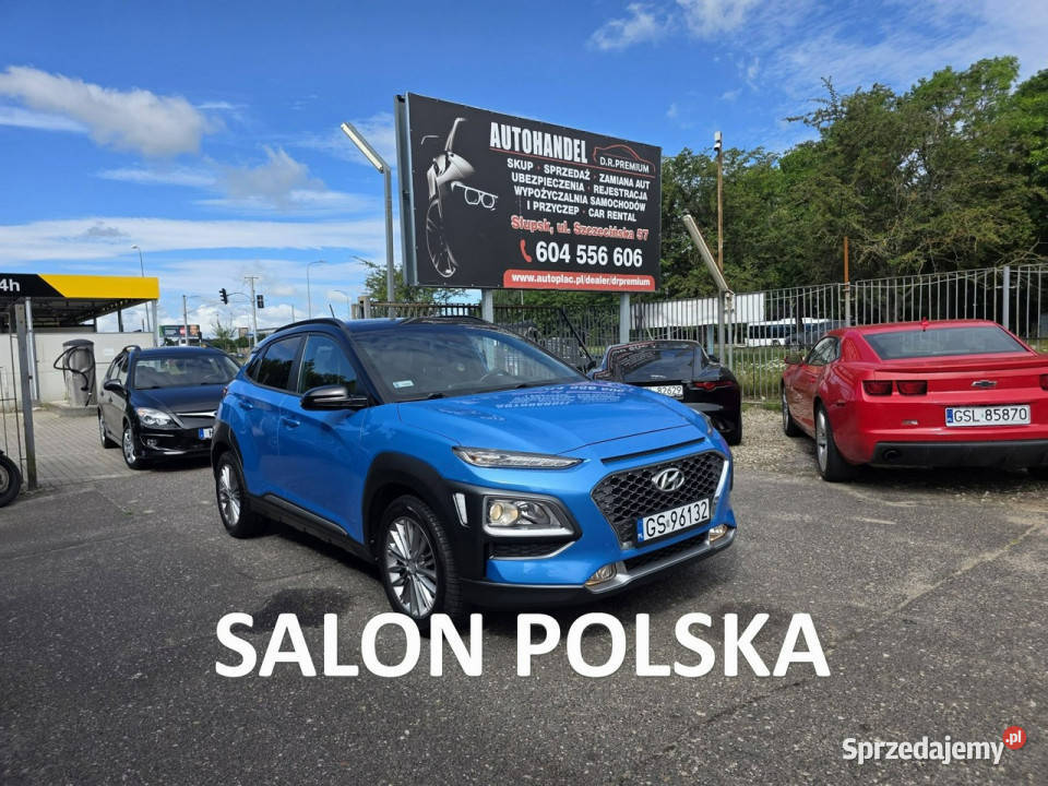 Hyundai Kona 10 Benzyna 120 LED Alufelgi Kamera komputer pokładowy