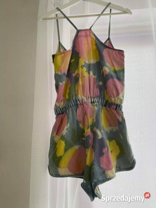 Spodnium kombinezon jeansowy krótki Topshop S 36 Dżins  Lubartów