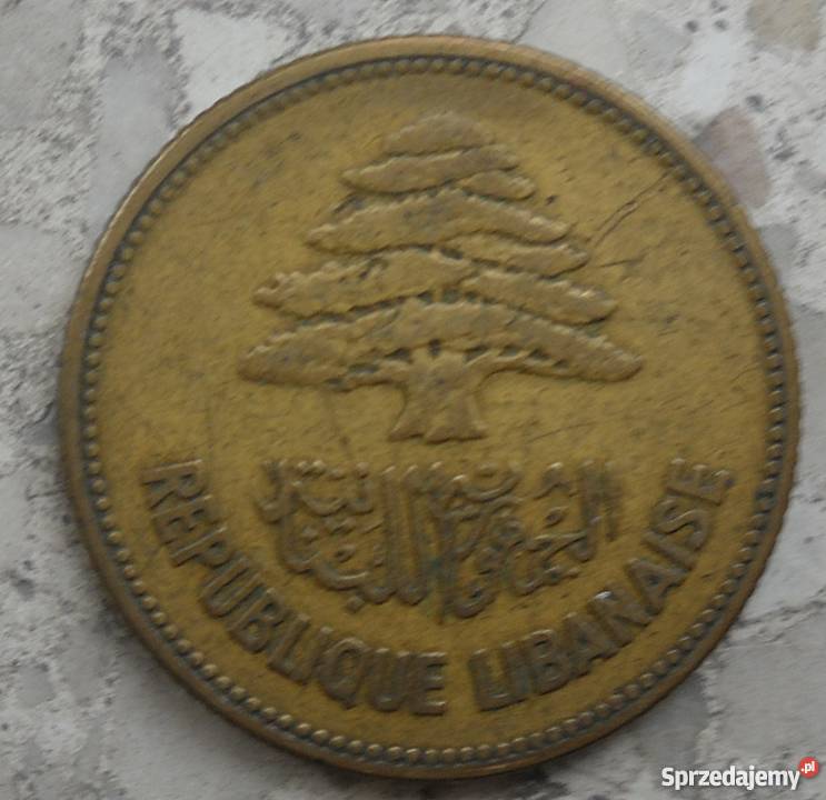 LIBAN25 PIASTRES1952 r