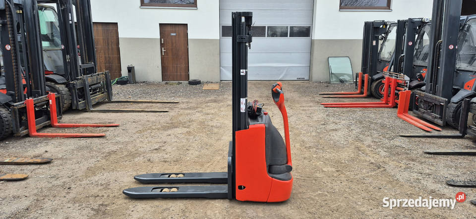 Elektryczny Paleciak Linde L10 2015 Triplex 445 Linde Małkinia Górna