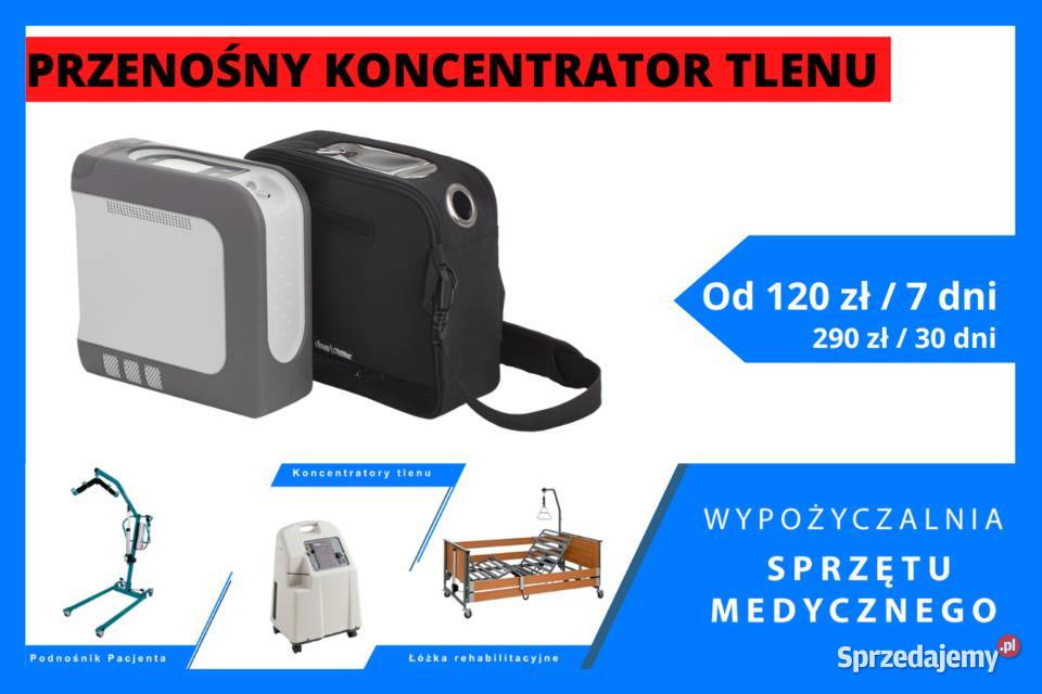 Przenośny koncentrator tlenu śląsk Tychy śląskie